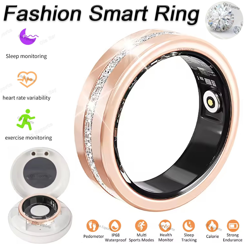 Health Monitors - 2025 Nieuwe Smart Ring Lady Hartslag