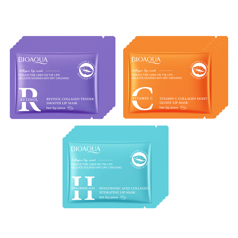 Collagen Under Eye Patches - BIOAQUA Retinol Crystal Collageen Oogmasker Anti