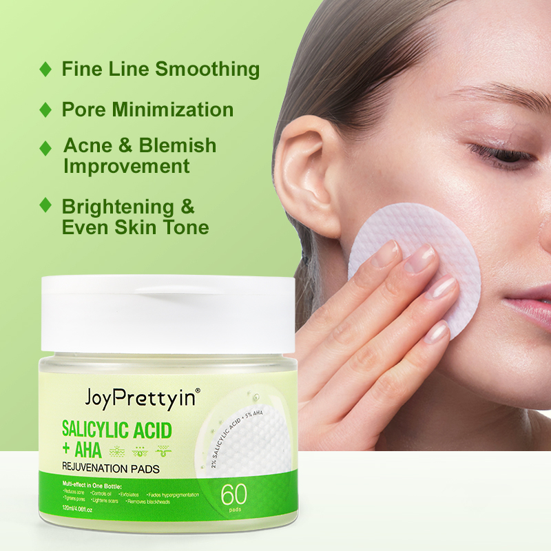 Salicylic Acid Blackhead Remover - Salicylzuur Exfoliërende Pads Olie Controle Mee-eter