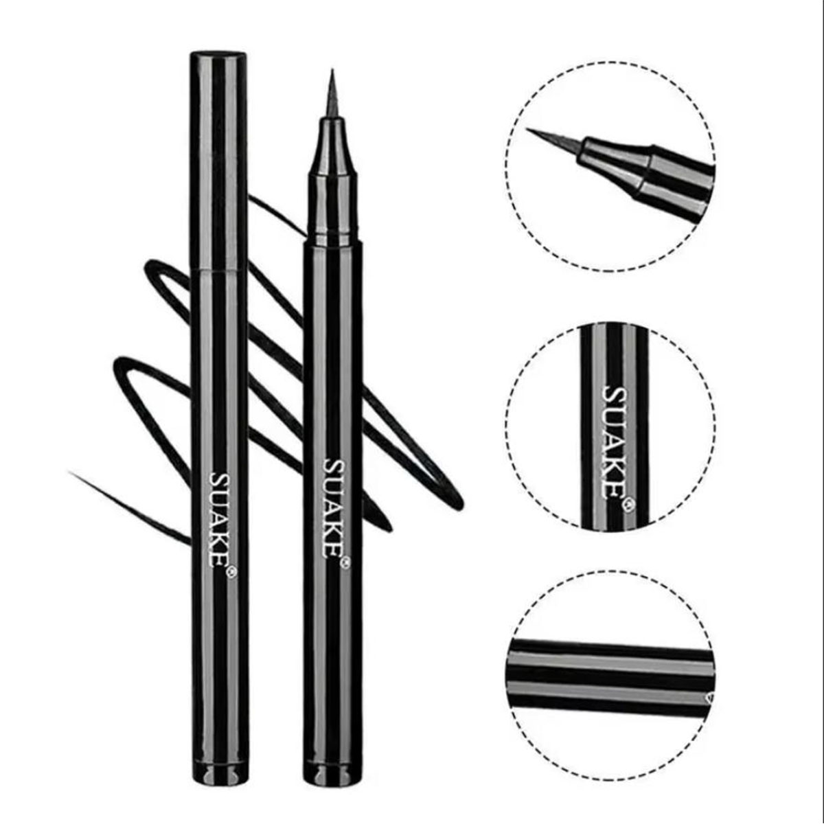 Waterproof Liquid Eyeliner Pen - 1/5 Stuks Vloeibare Waterdichte Eyeliner Pen
