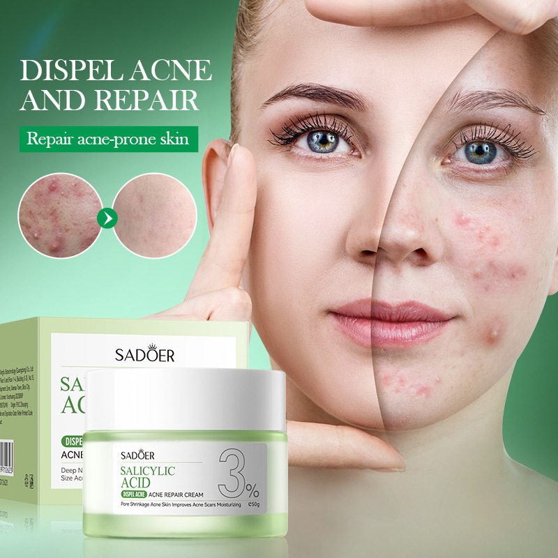 Salicylic Acid Blackhead Remover - Salicylzuur Acne Behandeling Crème Reparatie Puistjes