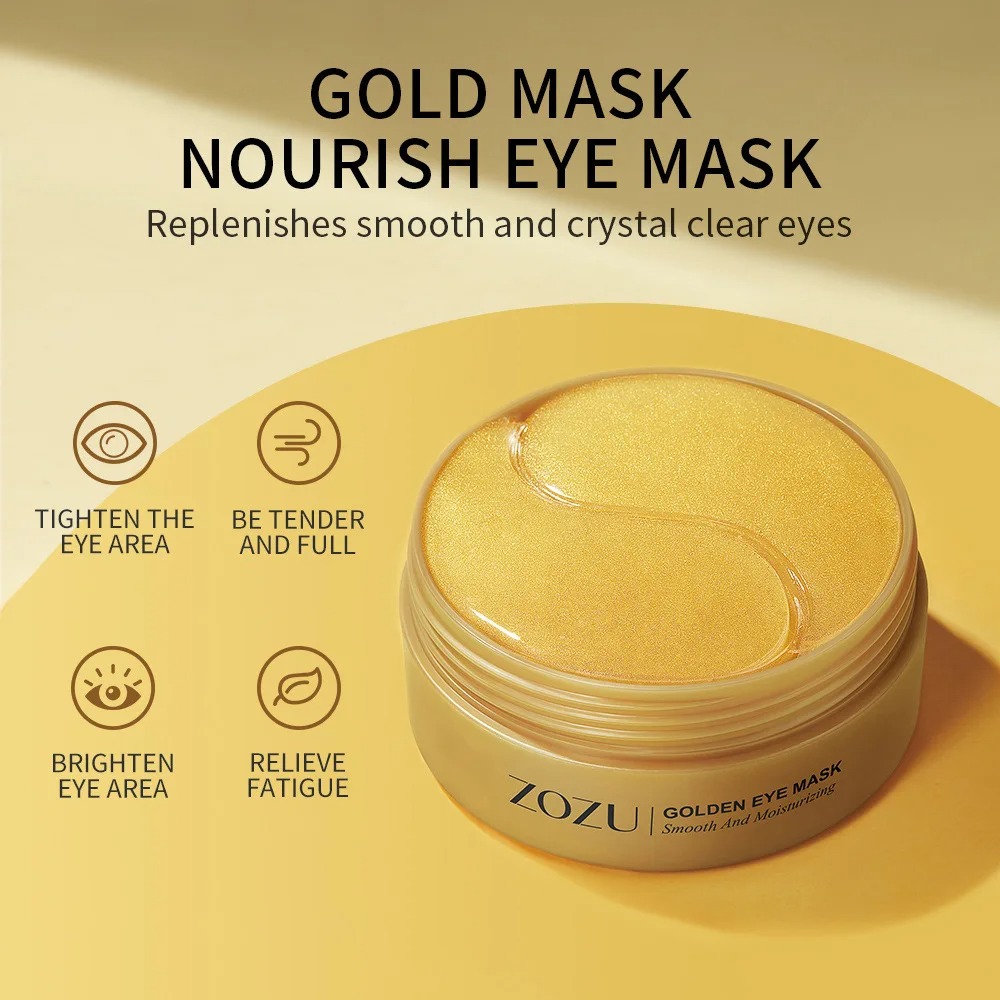 Collagen Under Eye Patches - 120pcs Avocado Gouden Collageen Oogmasker Anti