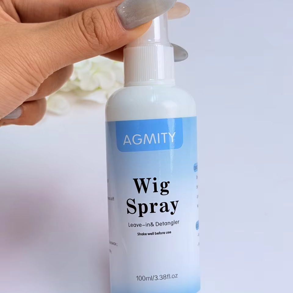 Hair Care - 100 ml haarverzorgingsvloeistof voor pruiken, anti-kroes,