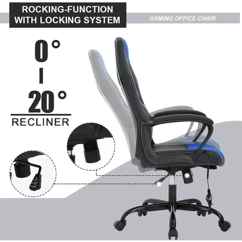 Ergonomische gamingstoel van P - Massage recensie en prijs