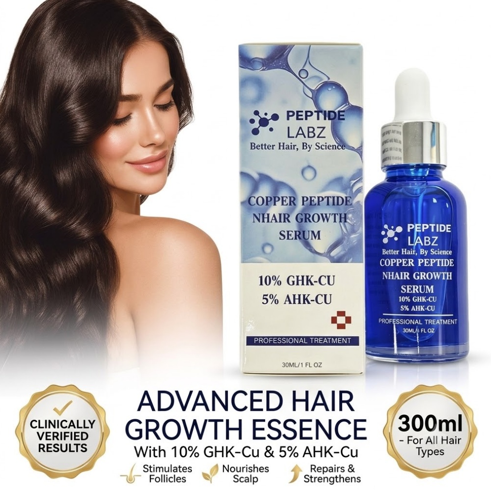 Haar Groei Essentie Koper Pept - Hyaluronic Acid Facial Serum recensie en prijs