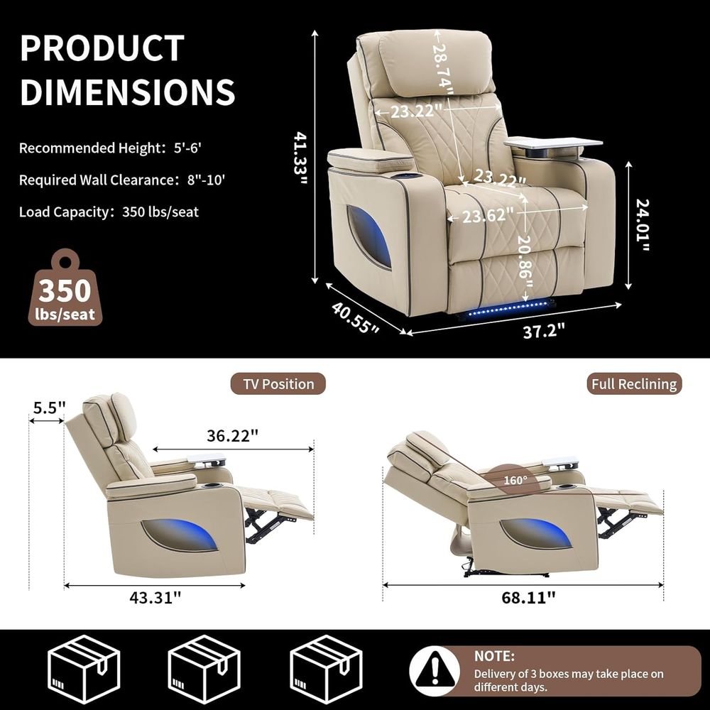 Luxe relaxfauteuil met verwarm - Massage recensie en prijs