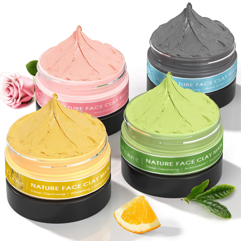4-delige klei gezichtsmasker s - Green Tea Cleansing Clay Mask recensie en prijs