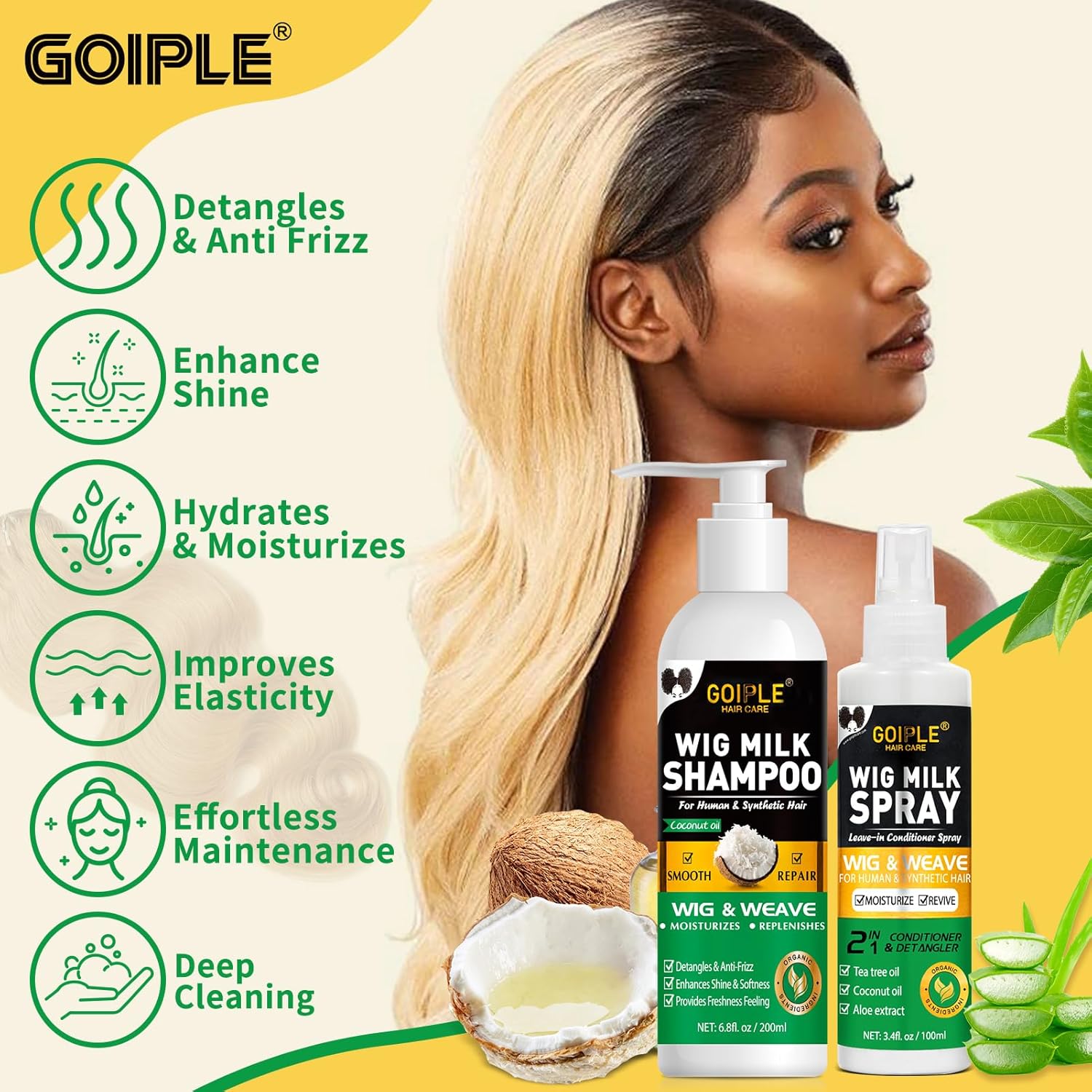 GOIPLE 3-in-1 Haarverzorgingss - Hair Care recensie en prijs