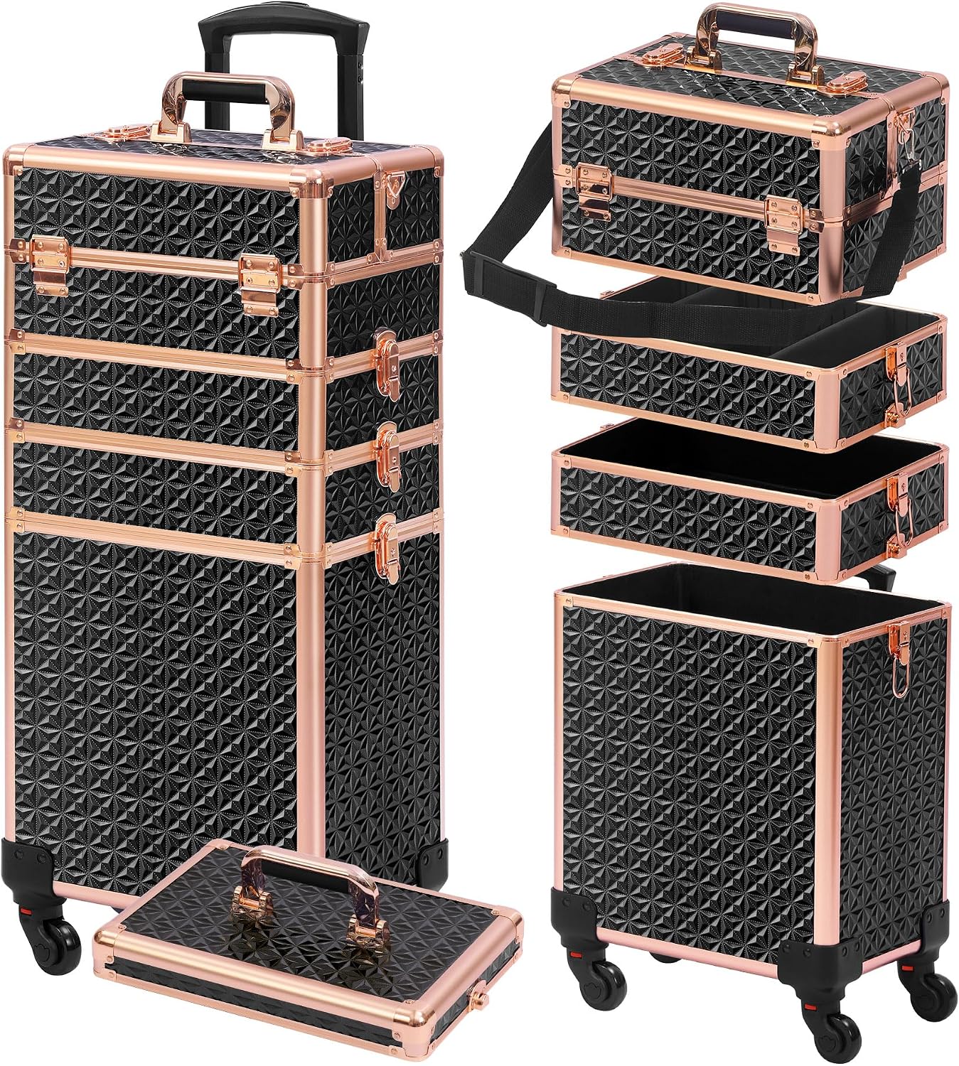 Zwart-gouden 5-in-1 rollende m - Makeup recensie en prijs
