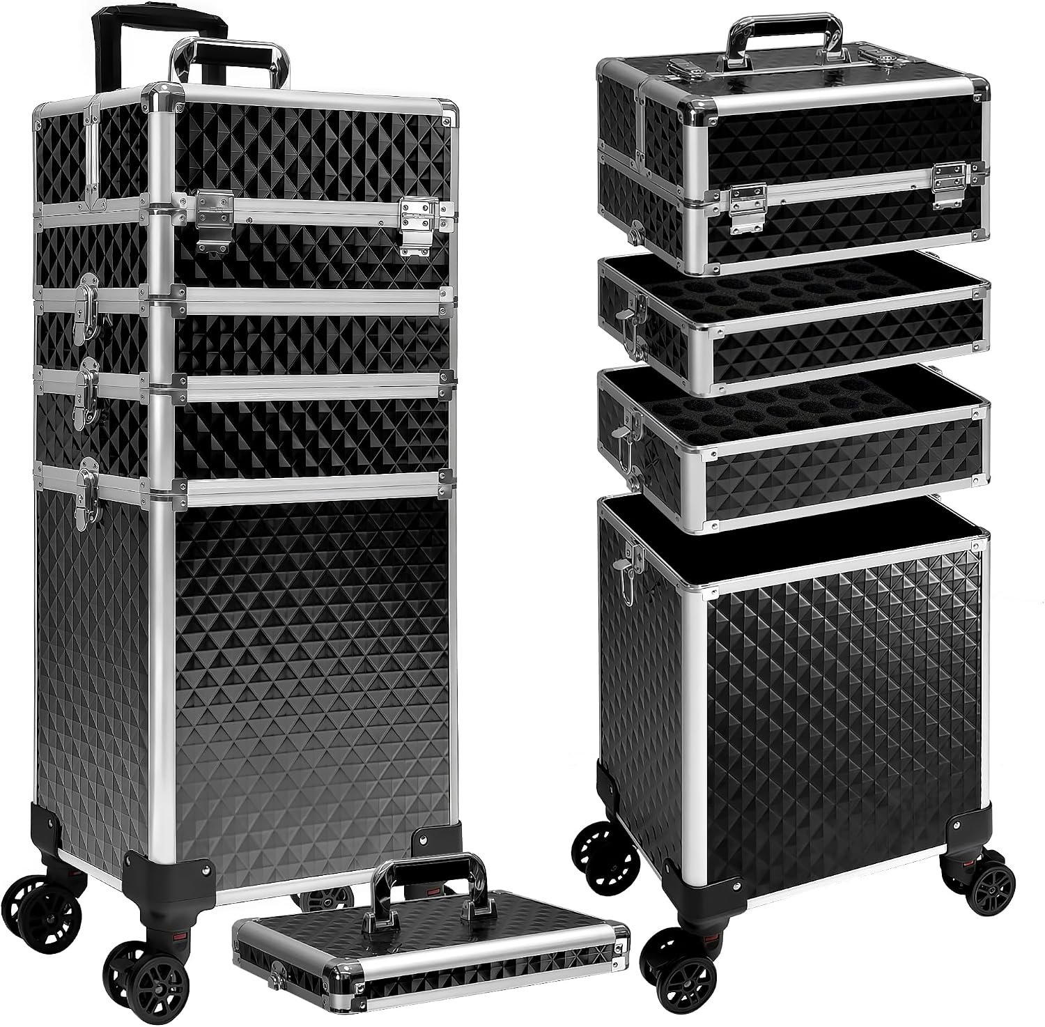 Rollende make-up koffer, cosme - Makeup recensie en prijs