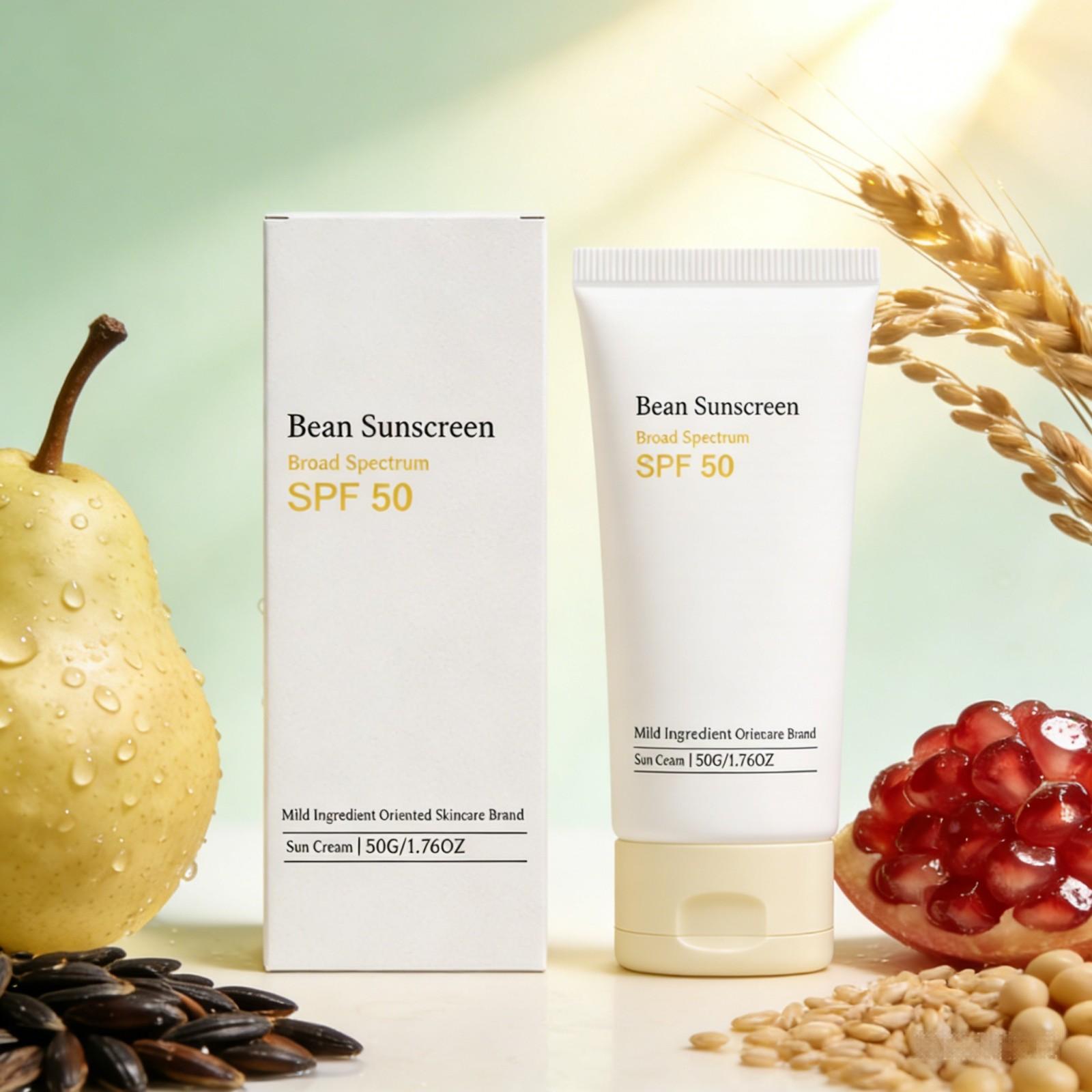 Bean Koreaanse Zonnebrandcrème - Spf 50 Waterproof Sunscreen recensie en prijs