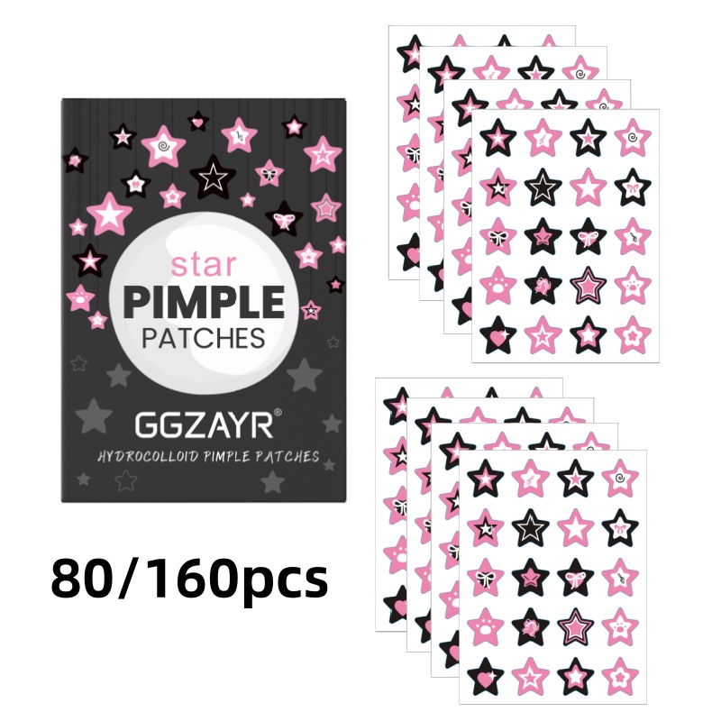 80/160 stuks Star Acne Patch S - Skincare recensie en prijs