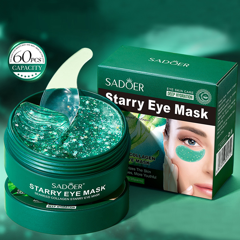60 stuks/doos Zeewier Collagee - Collagen Under Eye Patches recensie en prijs