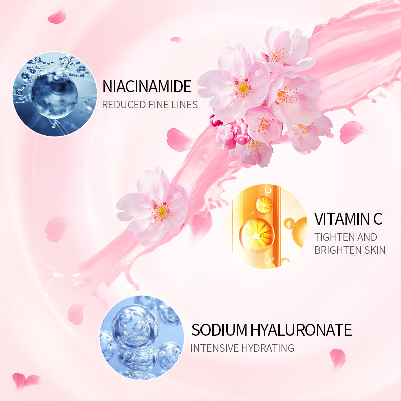 LAIKOU Sakura Serum En Collage - Niacinamide Pore Shrinking Essence recensie en prijs