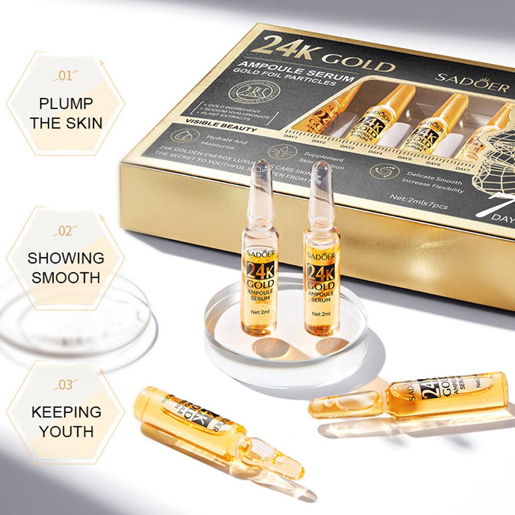 2ml*7 ampullen/doos Vitamine C - Hyaluronic Acid Facial Serum recensie en prijs