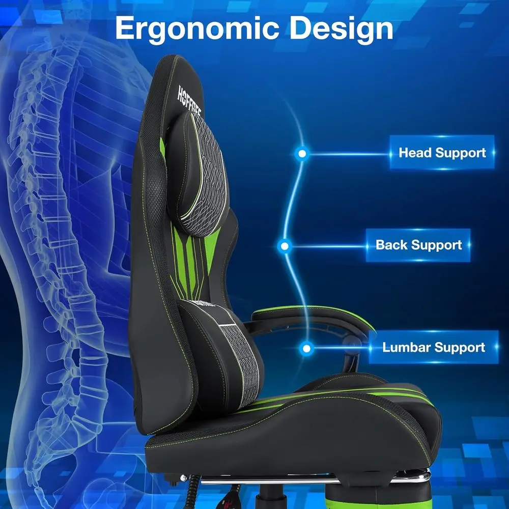 Ergonomische massage-gamingsto - Massage recensie en prijs