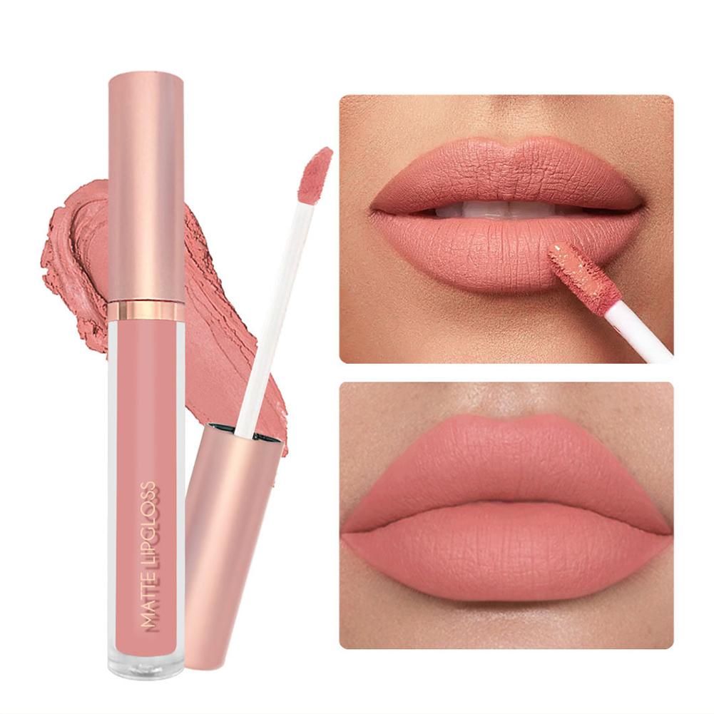 3 stks/set Naakt Lipgloss Matt - Matte Velvet Lip Tint Long Lasting recensie en prijs