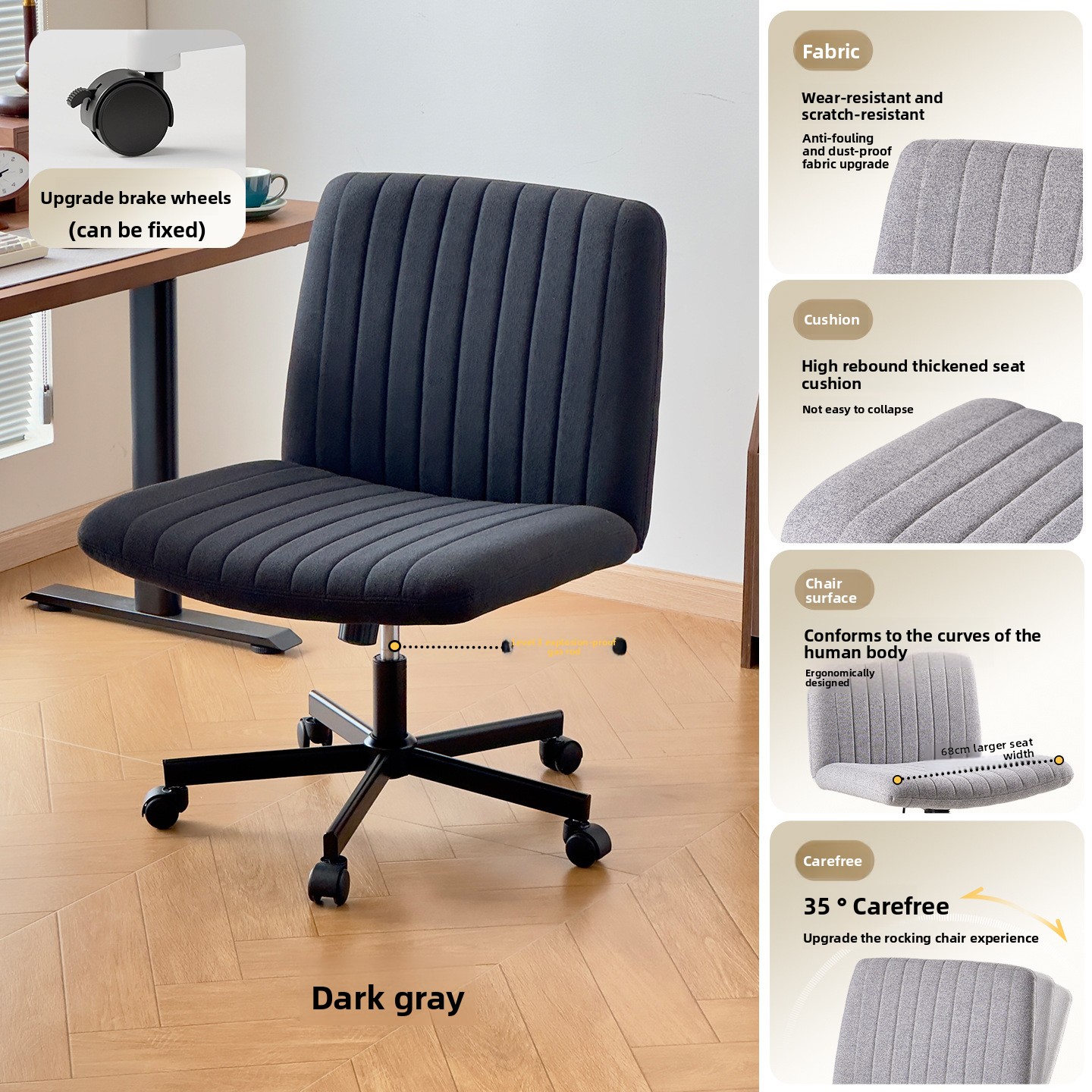 Prachtige computerstoel, make- - Makeup recensie en prijs