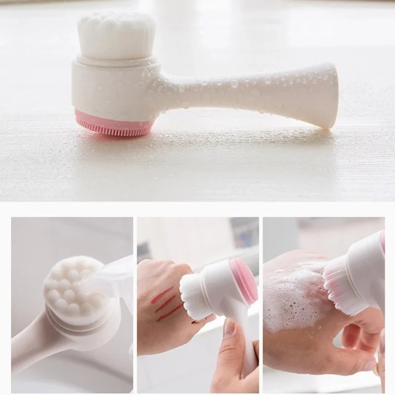 3D Dubbelzijdige Handmatige Ge - Silicone Face Scrubber Electric recensie en prijs