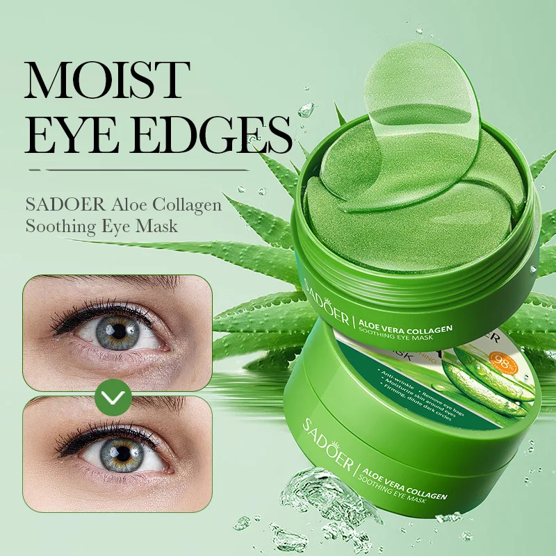 SAODER 60 Stuks Aloë Vera Coll - Collagen Under Eye Patches recensie en prijs