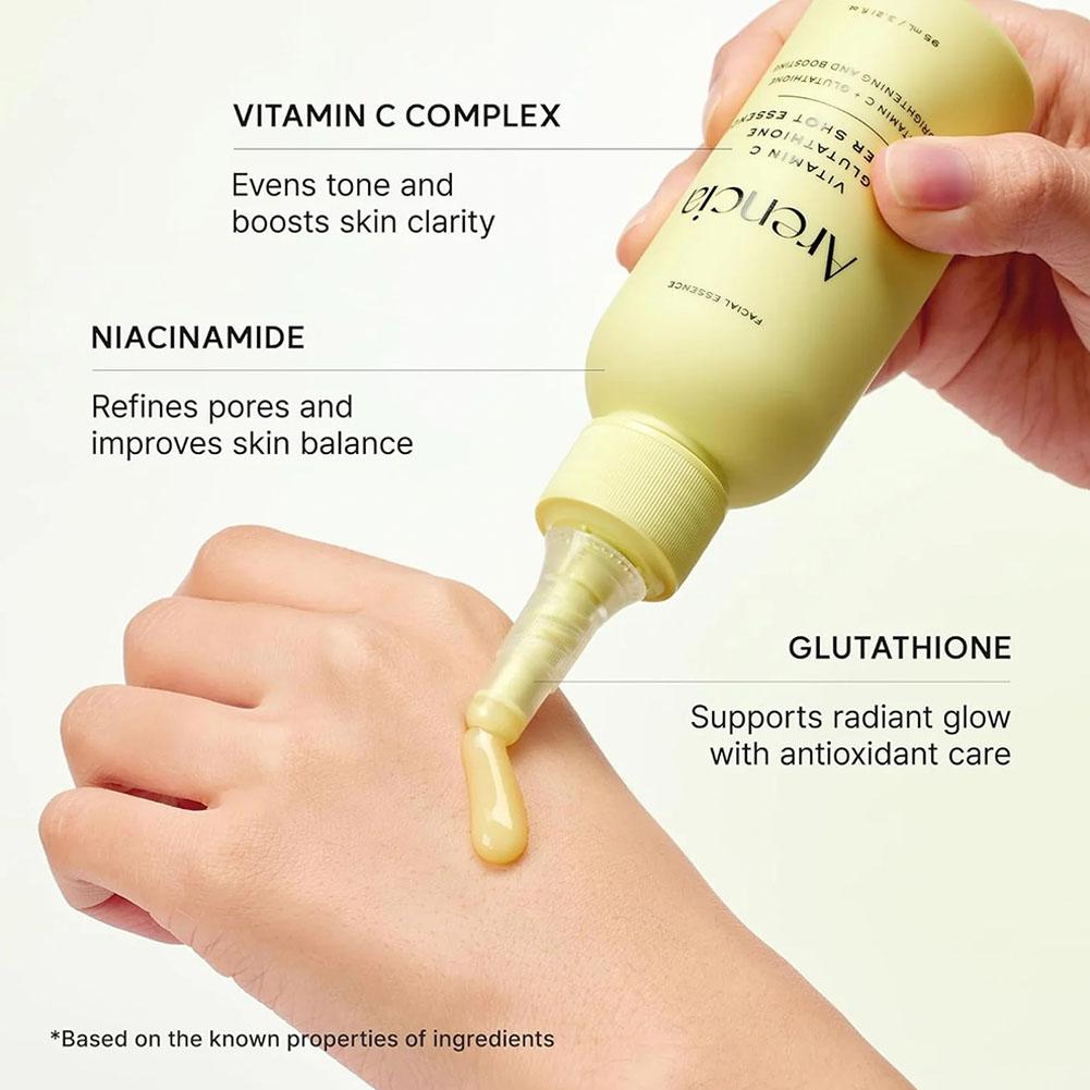 Arencia Glutathione Hydrateren - Niacinamide Pore Shrinking Essence recensie en prijs