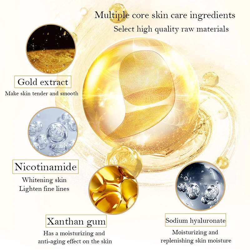 5/10/20/30 Pairs Crystal Gold  - Collagen Under Eye Patches recensie en prijs