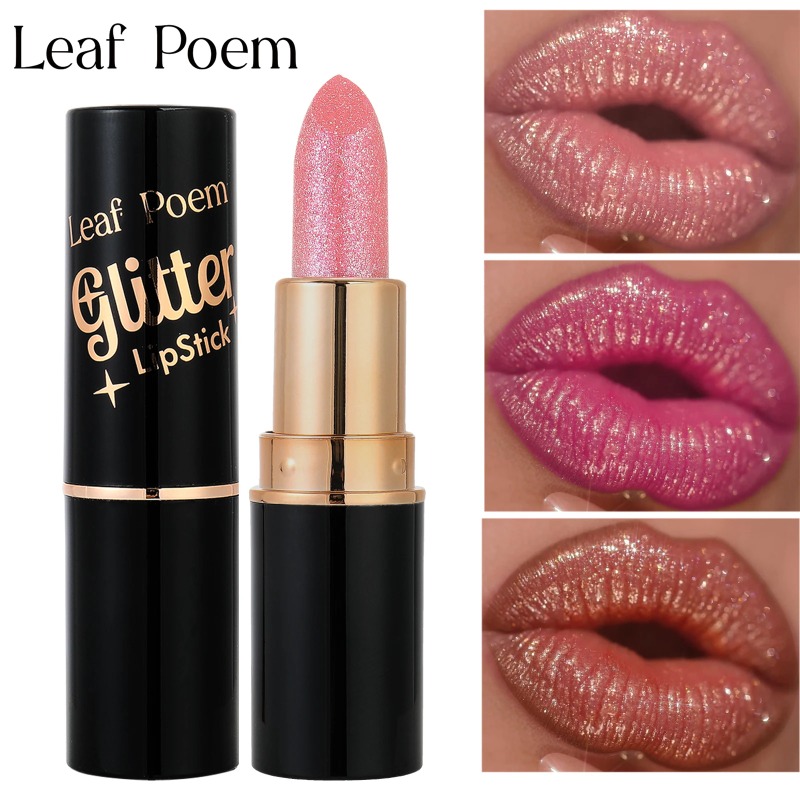 Metallic Glitter Lipstick Diam - Matte Velvet Lip Tint Long Lasting recensie en prijs
