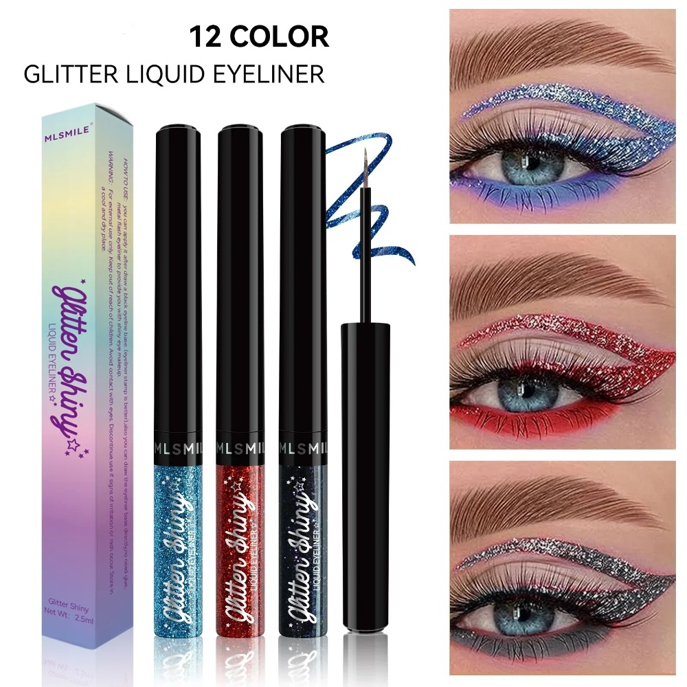 Kleurrijke Glitter Vloeibare E - Waterproof Liquid Eyeliner Pen recensie en prijs