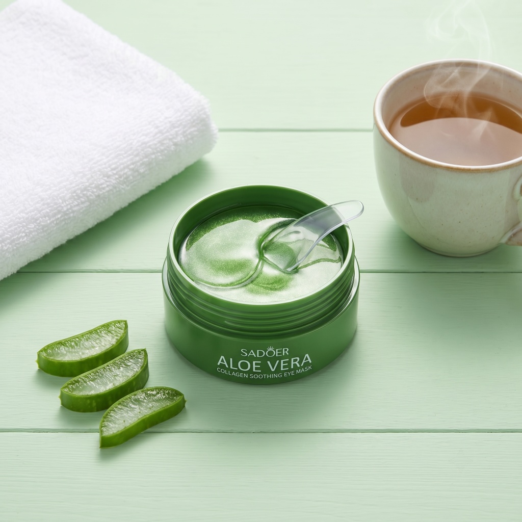 60pcs Aloë Vera Collageen Oogm - Collagen Under Eye Patches recensie en prijs