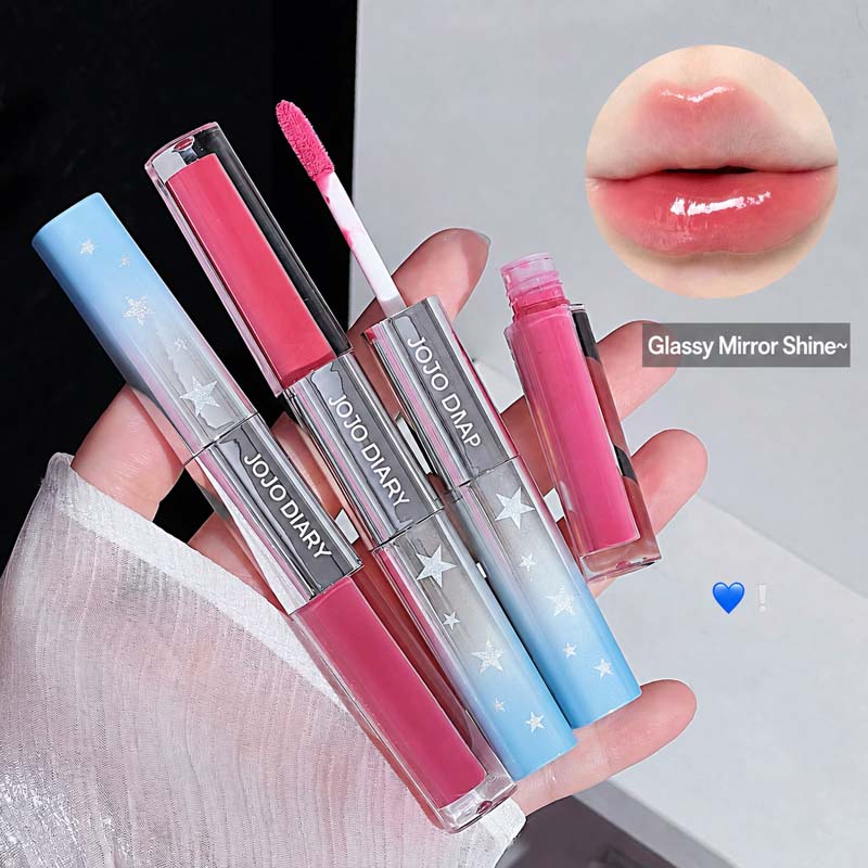 JOJO DIARY Dual Effect Lip Gla - Matte Velvet Lip Tint Long Lasting recensie en prijs